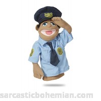 Melissa & Doug Police Officer Puppet with Detachable Wooden Rod for Animated Gestures Multicolor B07KBP8D6T